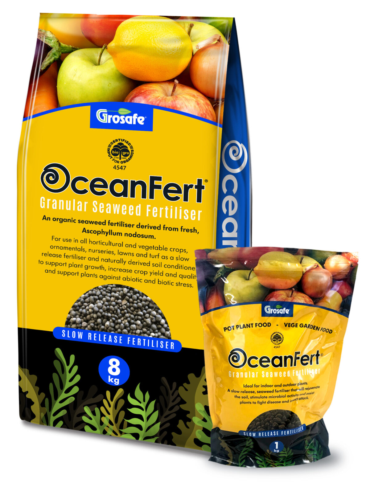 OceanFert 8kg and 1kg